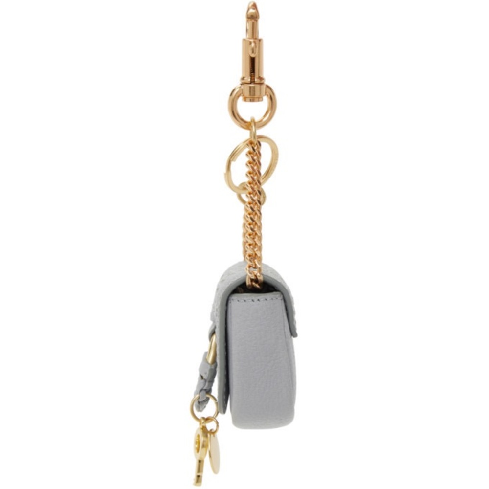 SEE BY CHLOE Hana Coin Purse Grey Leather - Picture 8 of 15